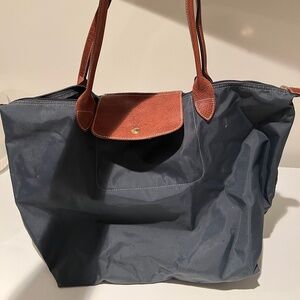 Longchamp Medium Original, Navy Blue